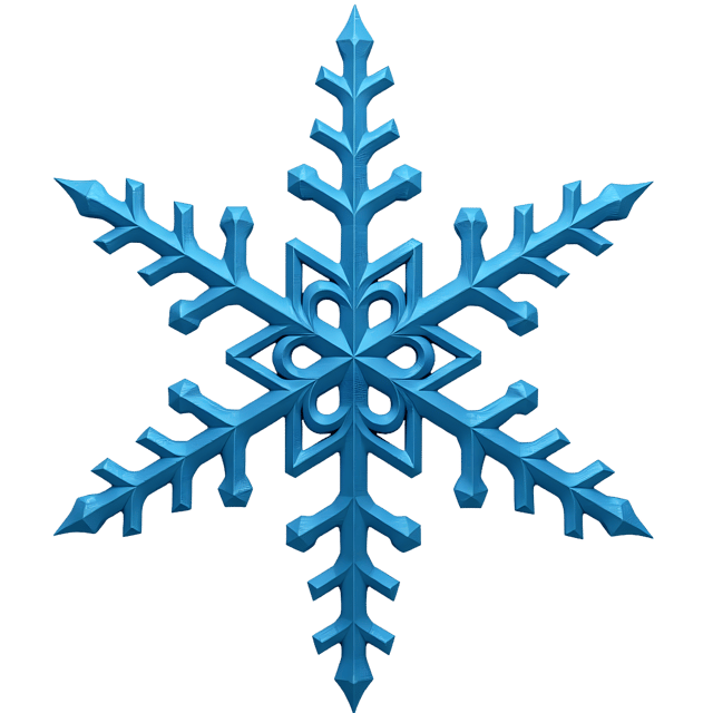 Free transparent PNG: Frozen-Themed Snowflake PNG Clipart  Ideal for Winter Projects, Crafts  Decor