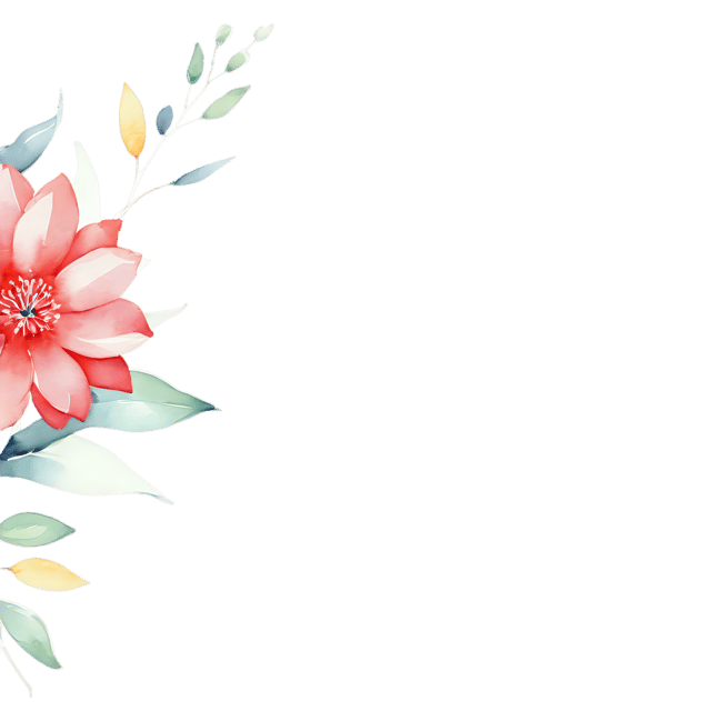 Free transparent PNG: Watercolor Flower Pattern Background - Transparent PNG Illustration