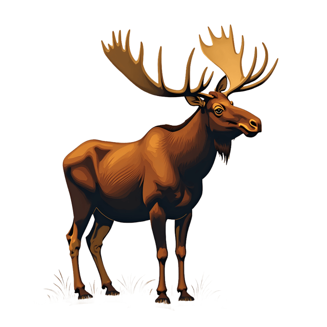 Free transparent PNG: Moose PNG Clipart  Perfect for Nature Themes  Wildlife Projects