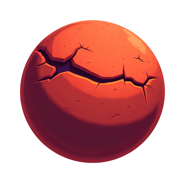 Free transparent PNG: Fiery Red Planet  Space Themed Clipart, free download png