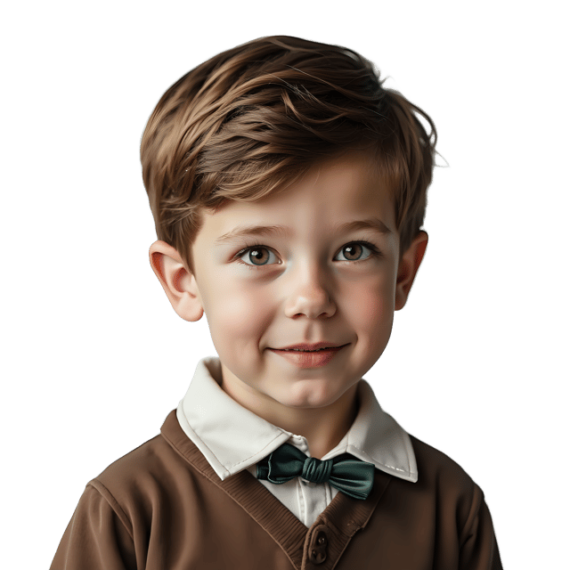 Free transparent PNG: Young Boy Portrait PNG Clipart  Ideal for Kids Projects, Education  Decor