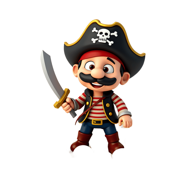 Free transparent PNG: Pirate Ship PNG Download  Classic Nautical Clipart for Kids, Games  Parties