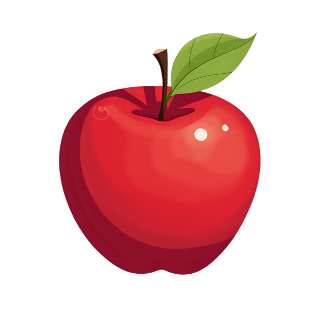 Free transparent PNG: Red Apple Whole  Fruit Clipart, free transparent png download