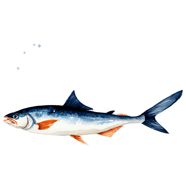Free transparent PNG: Transparent Haddock Fish Watercolor Illustration - Perfect for Designers & Creators