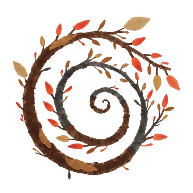 Free transparent PNG: Hand-Drawn Spiral  Artistic Brush Clipart, free download png