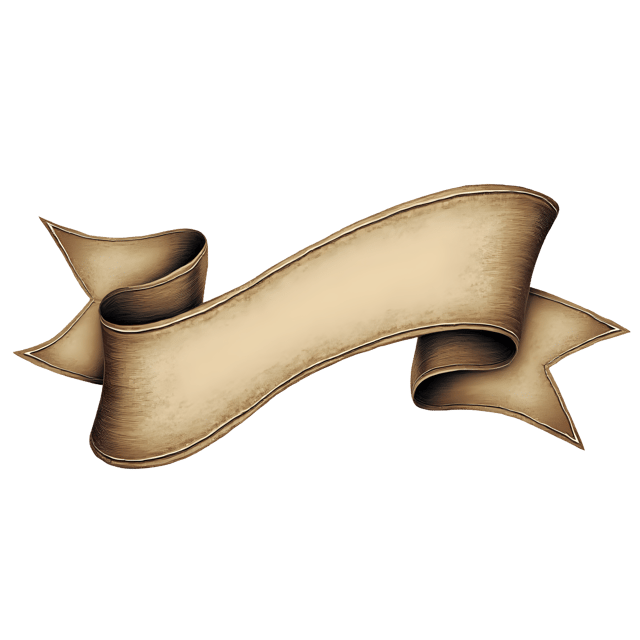 Free transparent PNG: Vintage Ribbon with Faded Ink Print  Classic Decor Clipart, free transparent png download