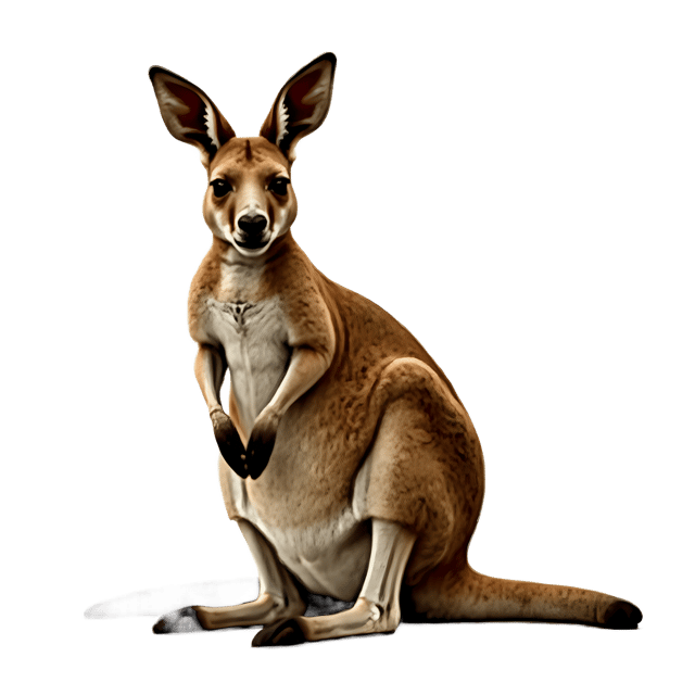 Free transparent PNG: Kangaroo PNG Clipart  Perfect for Australian Wildlife Projects  Educational Materials