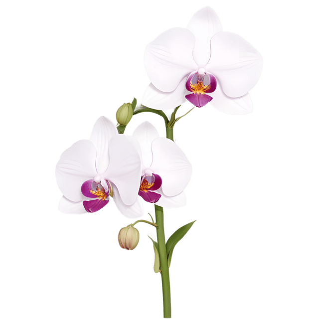 Free transparent PNG: Orchid Flower Transparent PNG Background for Floral Design and Decor
