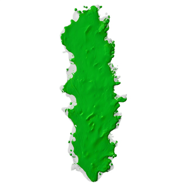 Free transparent PNG: Green Color Splash PNG with Transparent Background for Design and Art Projects