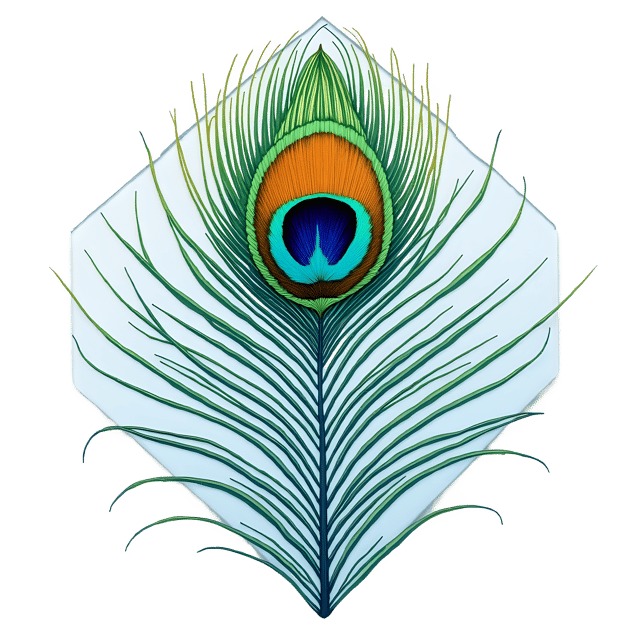 Free transparent PNG: Iridescent Peacock Feather  Decorative Vector Art, Free PNG Download