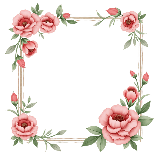 Free transparent PNG: Vintage Bloom Frame  Faded Edges Clipart, free downloadable png