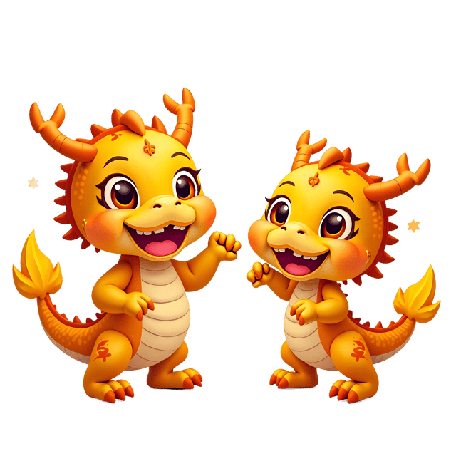 Free transparent PNG: Golden Dragon Dance Festival PNG Transparent Background