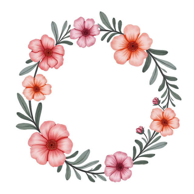 Free transparent PNG: Floral Crown with Pastel Blossoms  Free PNG Download