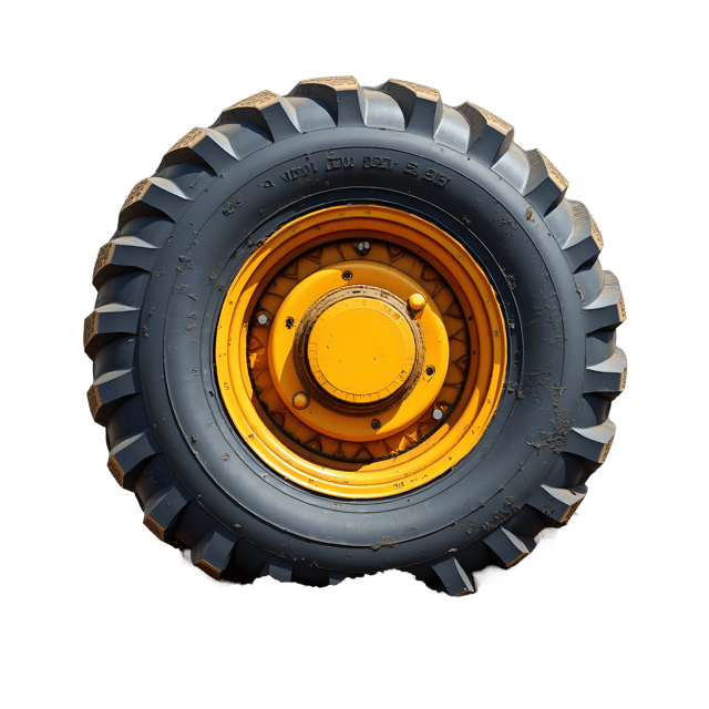 Free transparent PNG: Bulldozer Front Wheel Covered in Mud  Heavy Machinery Clipart, free downloadable png