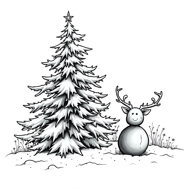 Free transparent PNG: Christmas Morning PNG  Cozy Holiday Scene for Cards, Decor  Crafts