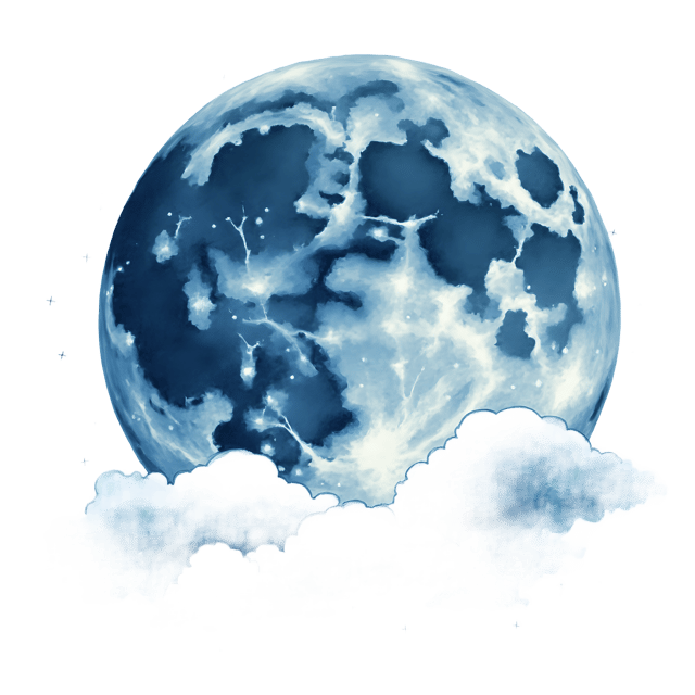 Free transparent PNG: Moon and Stars with Clouds  Night Sky Clipart, free downloadable png