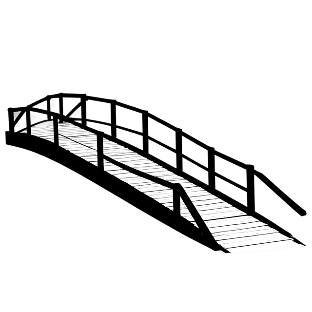 Free transparent PNG: Floral Wooden Bridge Transparent PNG