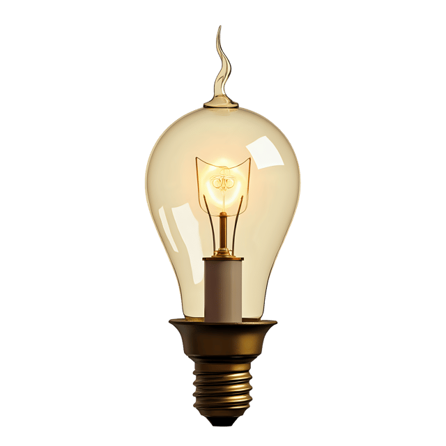 Free transparent PNG: Candle Bulb PNG Clipart  Ideal for Lighting Designs  Decor