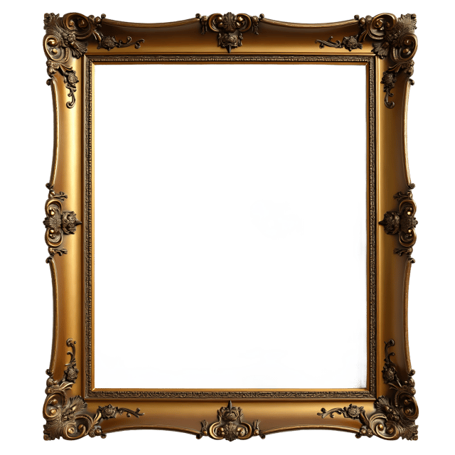 Free transparent PNG: Bronze Frame PNG Clipart  Perfect for Home Decor  Art Projects