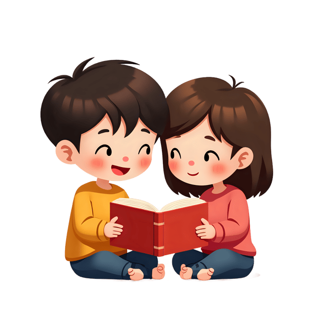 Free transparent PNG: Couple Reading Together PNG  Ideal for Relationship,Love  Home Decor