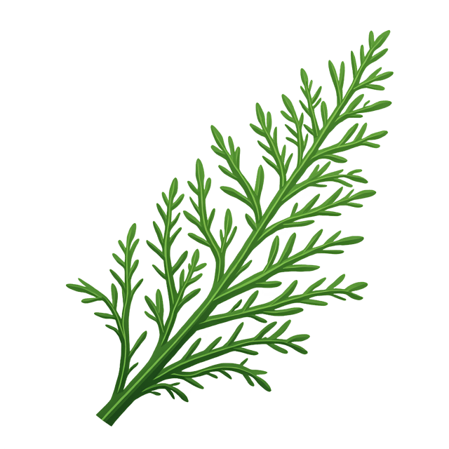 Free transparent PNG: Dill Leaf Fronds  Herbs Clipart, free transparent png download