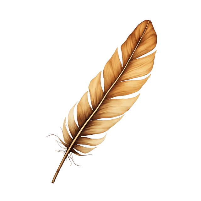 Free transparent PNG: Vintage Writing Feather  Elegant Desk Accessory, free png download for creative projects