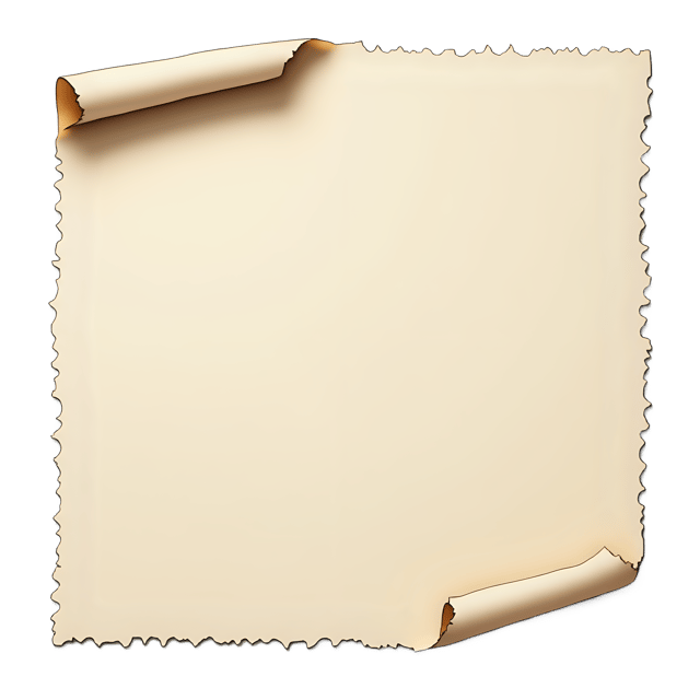 Free transparent PNG: Retro Stamp Border  Curled Paper Fold Design, free png download