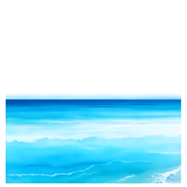 Free transparent PNG: Crystal-Clear Ocean and White Sandy Shores PNG Transparent Background Image for Tropical Decor