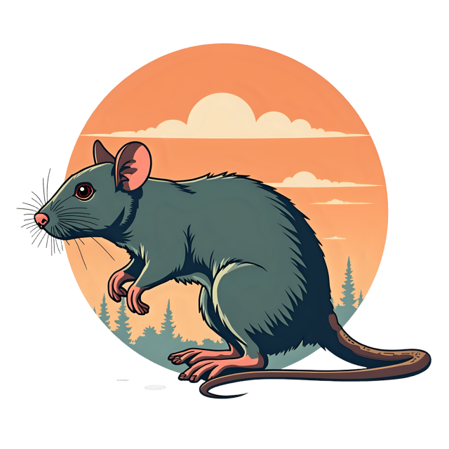 Free transparent PNG: Rat PNG Clipart  Ideal for Animal Studies  Educational Content