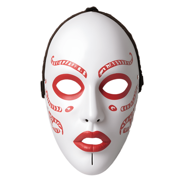 Free transparent PNG: Pacific Island Mask Transparent PNG Design for Art and Crafts