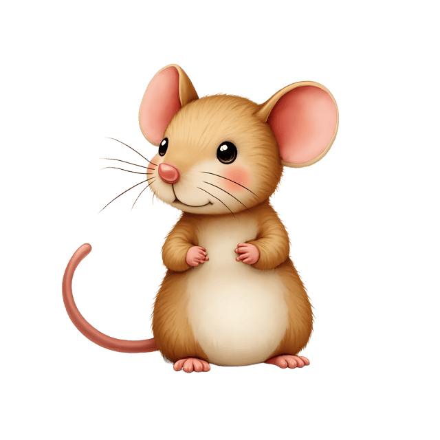 Free transparent PNG: Amigurumi Mouse  Cute Crochet Clipart, free png download
