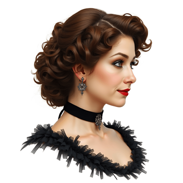 Free transparent PNG: Victorian Woman Portrait  Classic Antique Clipart, free png download