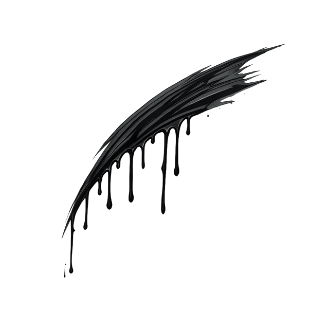 Free transparent PNG: Underline with Dripped Paint Trail  Creative Design Clipart, free png download