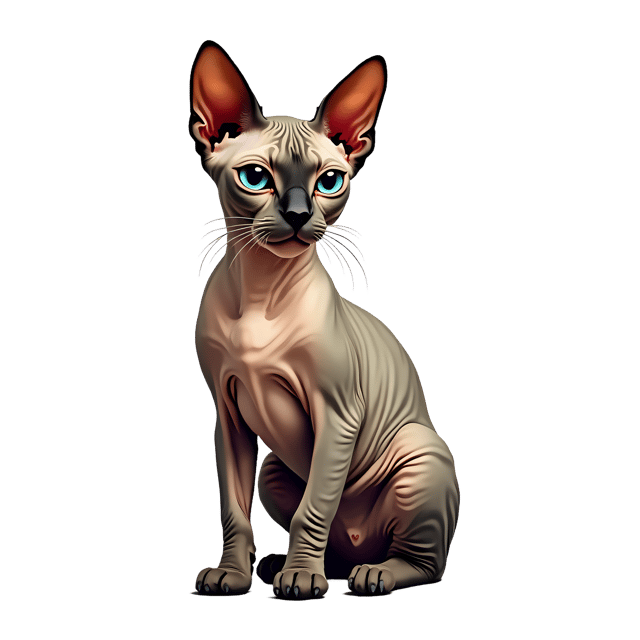 Free transparent PNG: Sphynx Cat PNG Clipart  Perfect for Pet Lovers  Art Projects