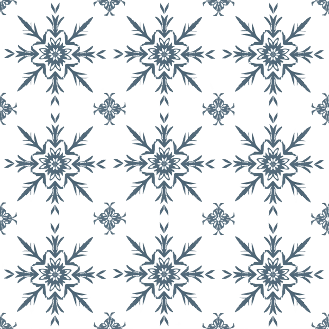 Free transparent PNG: Vintage Folk Snowflake Pattern PNG Clipart  Ideal for Holiday Crafts  Decor
