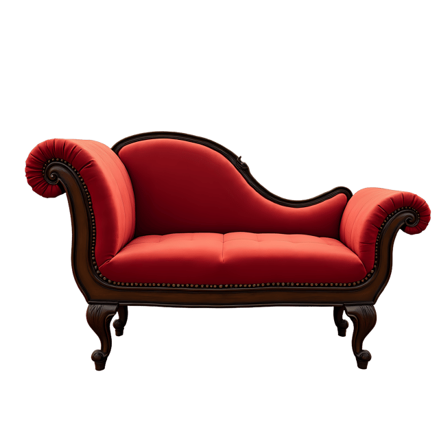 Free transparent PNG: Victorian Velvet Fainting Couch PNG Clipart  Elegant Design Element for Historical or Decorative Use