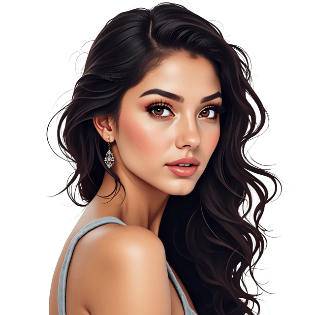 Free transparent PNG: High Contrast Portrait PNG  Bold Visuals for Artistic Design  Creative Projects