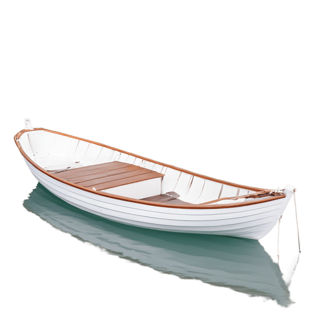 Free transparent PNG: Small Boat on Calm Sea Transparent PNG