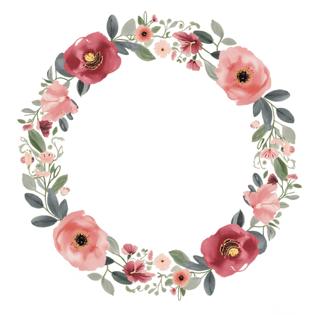 Free transparent PNG: Floral Doily Frame PNG Clipart  Elegant Design Element for Crafts  Decor