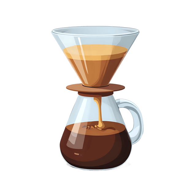 Free transparent PNG: Coffee Drip with Glass Funnel Top  Kitchen Clipart, free download png