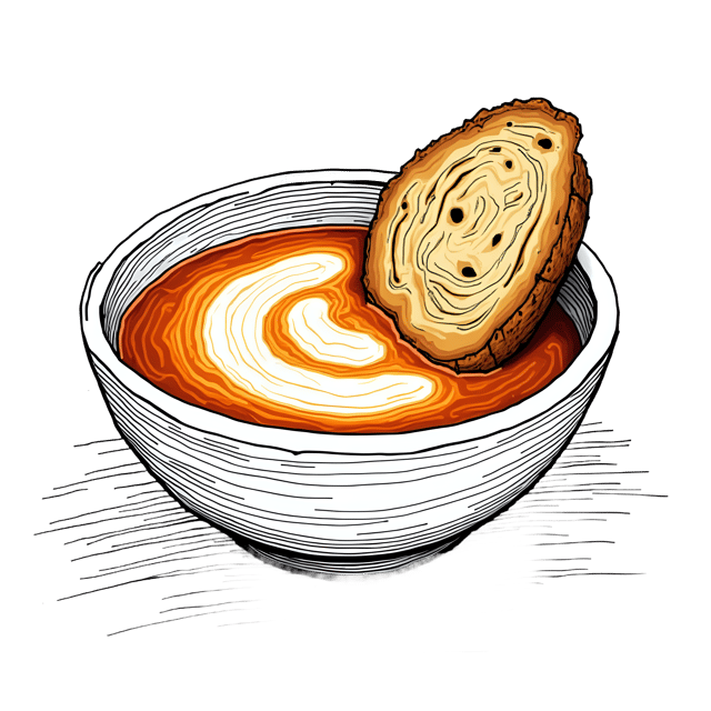 Free transparent PNG: Chowder Bread Bowl with Cream Swirl  Free PNG Download for Seafood Recipes