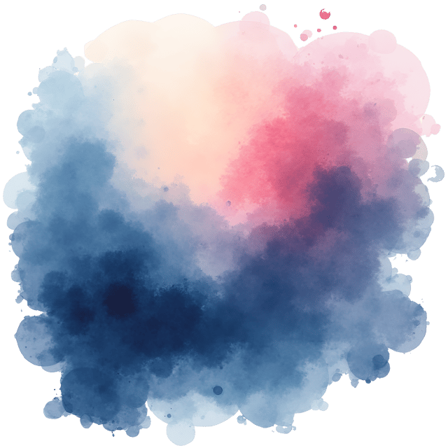 Free transparent PNG: Dramatic Watery Washes with Light and Shade