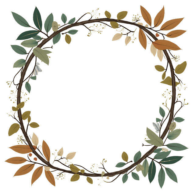 Free transparent PNG: Woodland Twig Frame PNG Clipart  Perfect for Nature-themed Crafts  Decor