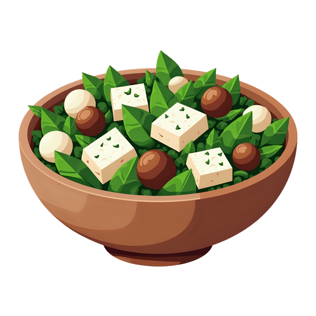 Free transparent PNG: Greek Salad with Feta and Olives Transparent PNG