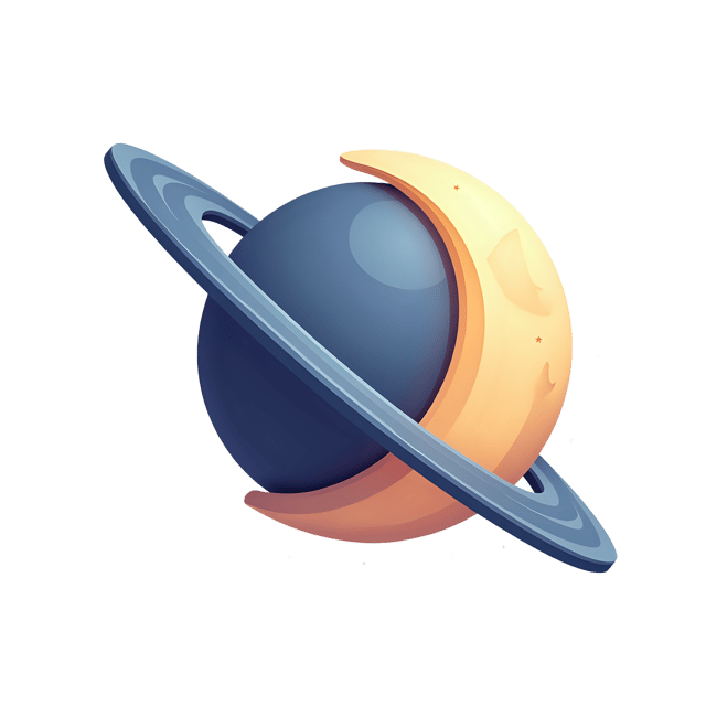 Free transparent PNG: Crescent Moon Glow Next to Planet  Night Sky Clipart, free png download