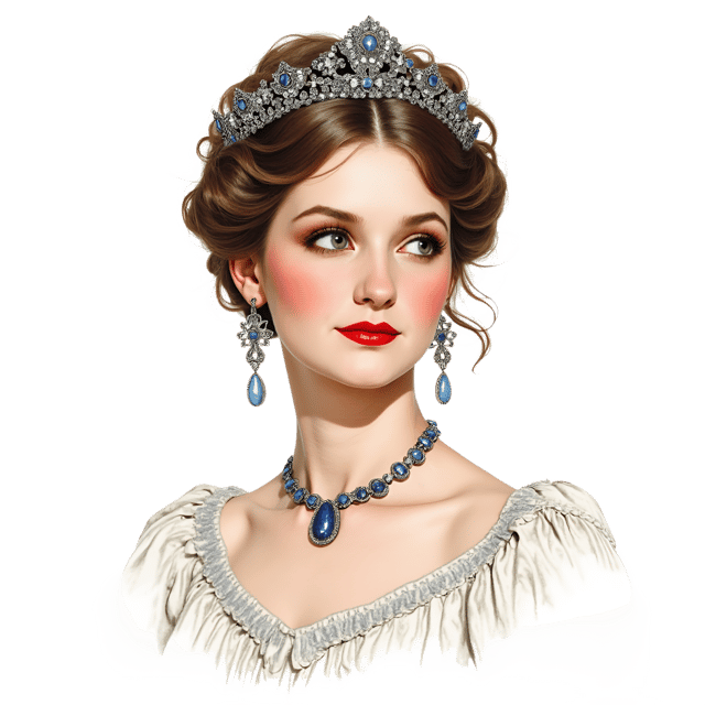 Free transparent PNG: Victorian Woman Portrait  Elegant Clipart, free downloadable png
