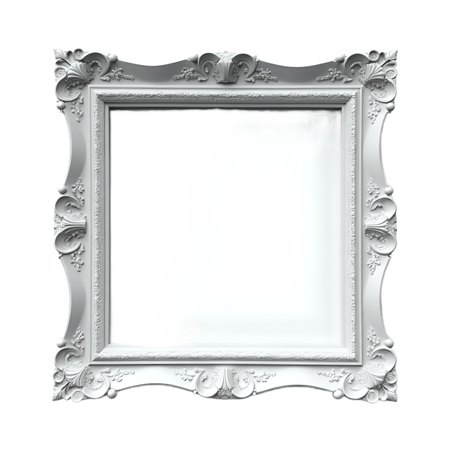 Free transparent PNG: Embossed Frame PNG  Elegant Decor for Art  Design Projects