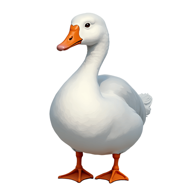Free transparent PNG: White-Fronted Goose Clipart Illustration with Snow-White Facial Markings