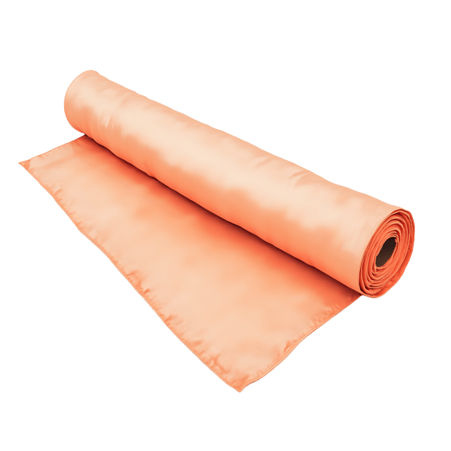 Free transparent PNG: Peach Satin Roll  Elegant Clipart, free downloadable png