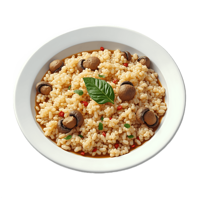 Free transparent PNG: Wild Rice Soup with Mushrooms  Delicious Recipe Clipart, free downloadable png